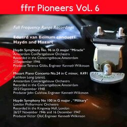 Cover of Ffrr Pioneers, Vol. 6: Eduard Van Beinum Conducts Haydn and Mozart