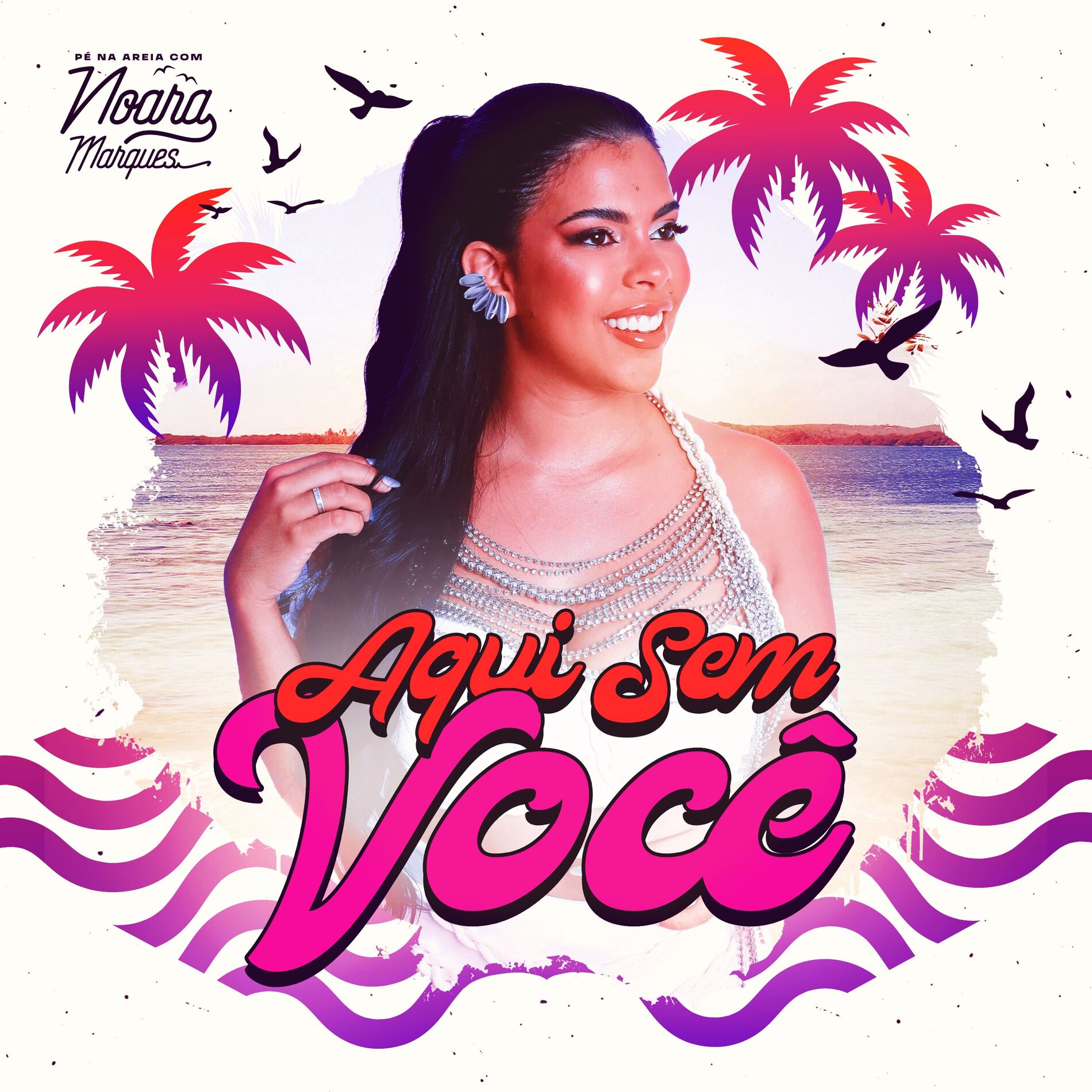 Album cover of Aqui Sem Você (Pé na Areia ao Vivo)