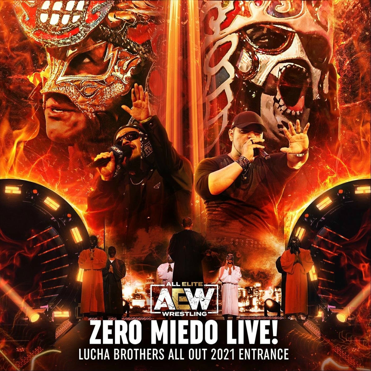 Album cover of Zero Miedo Live (Lucha Brothers All out 2021 Entrance) [En Vivo]