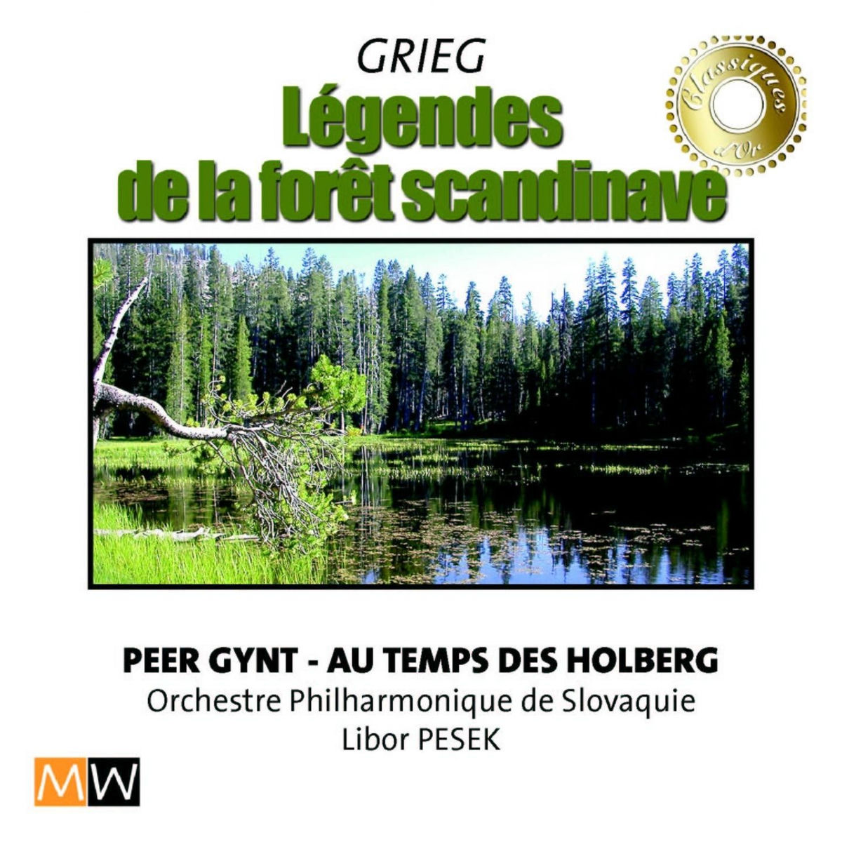 Album cover of Peer gynt - au temps des holberg