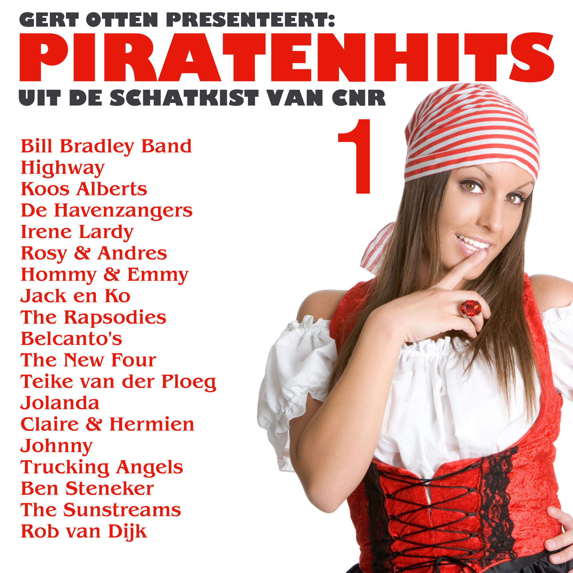 Album cover of Piratenhits Deel 1