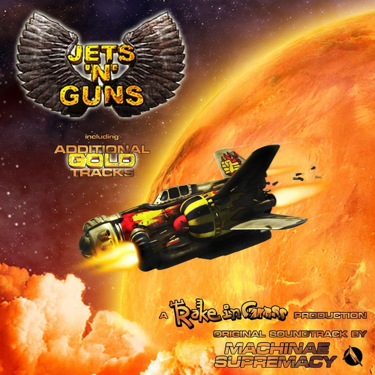 Album cover of Jets 'n' Guns Gold (Original Soundtrack)