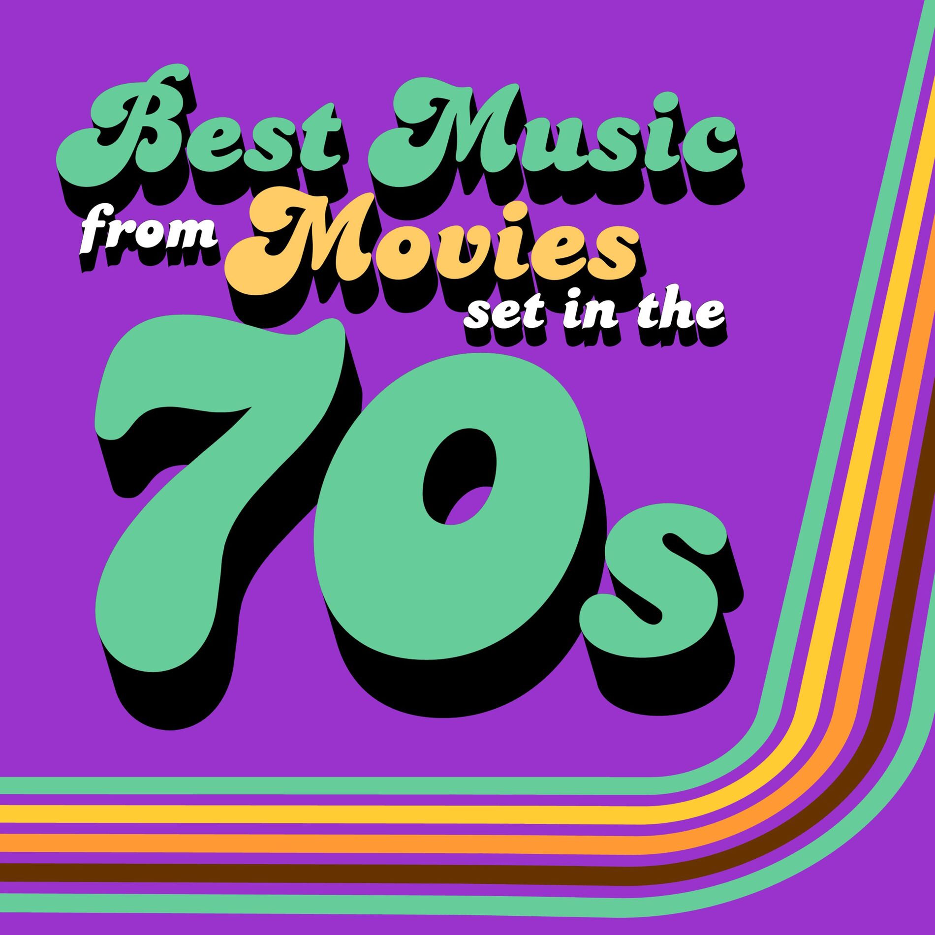 Album cover of Best Music from Movies set in the 70s