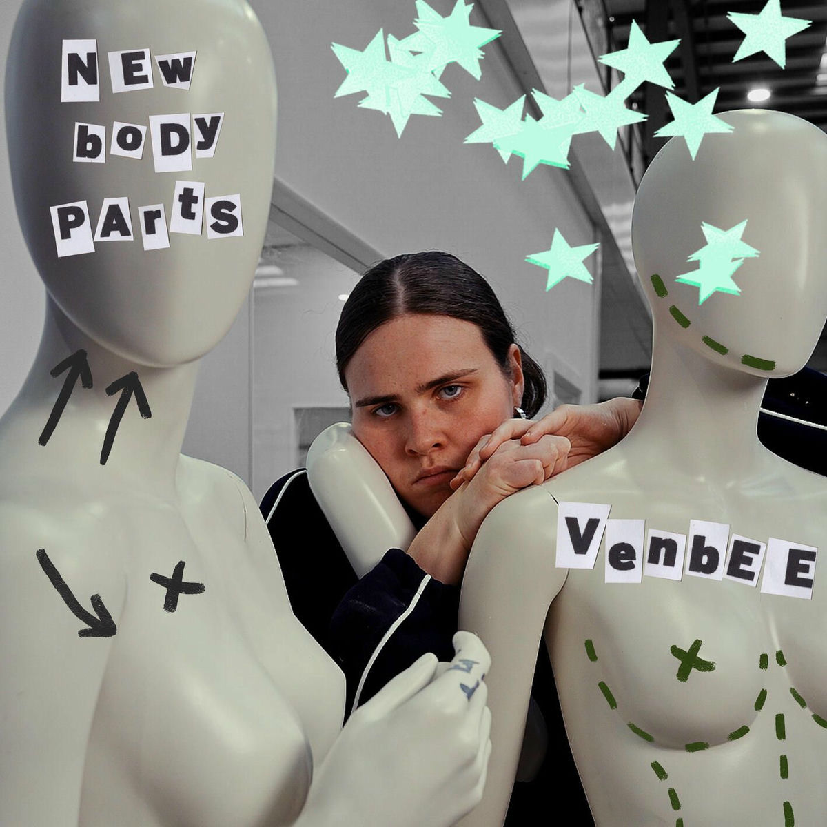 Album cover of new body parts