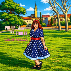 Pin-up Dans Les Etoiles