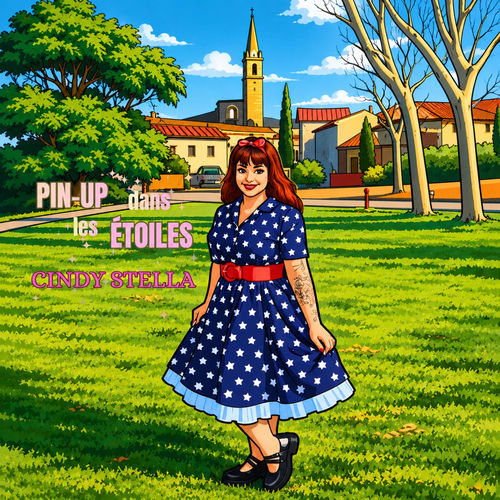 Pin-up Dans Les Etoiles