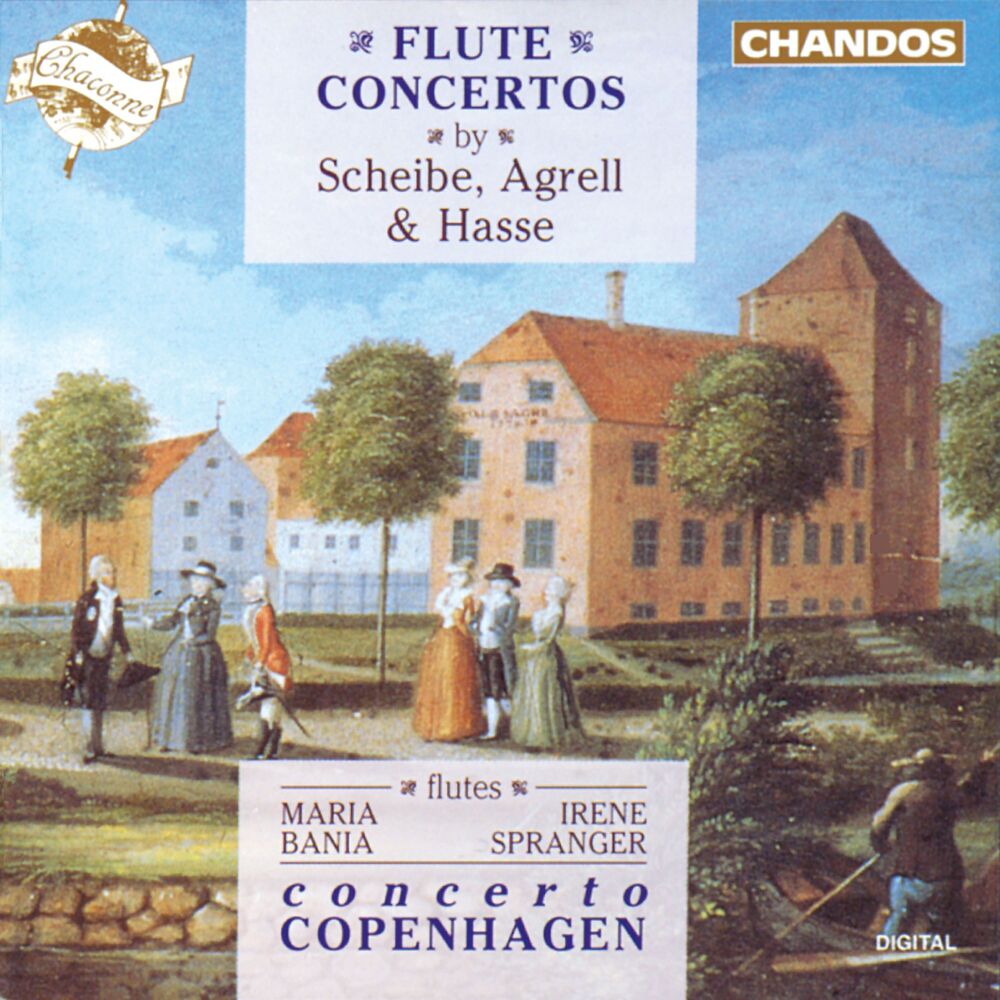 Picture of Scheibe, Hasse & Agrell: Flute Concertos