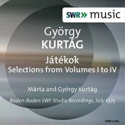 Cover of Kurtág: Játékok, Selections from Volumes 1-4