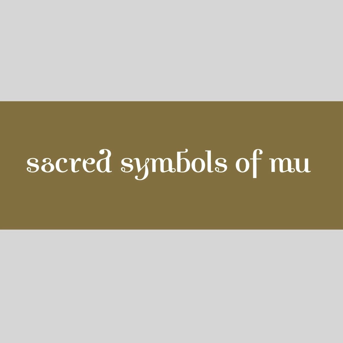 Album cover of Sacred Symbols of Mu