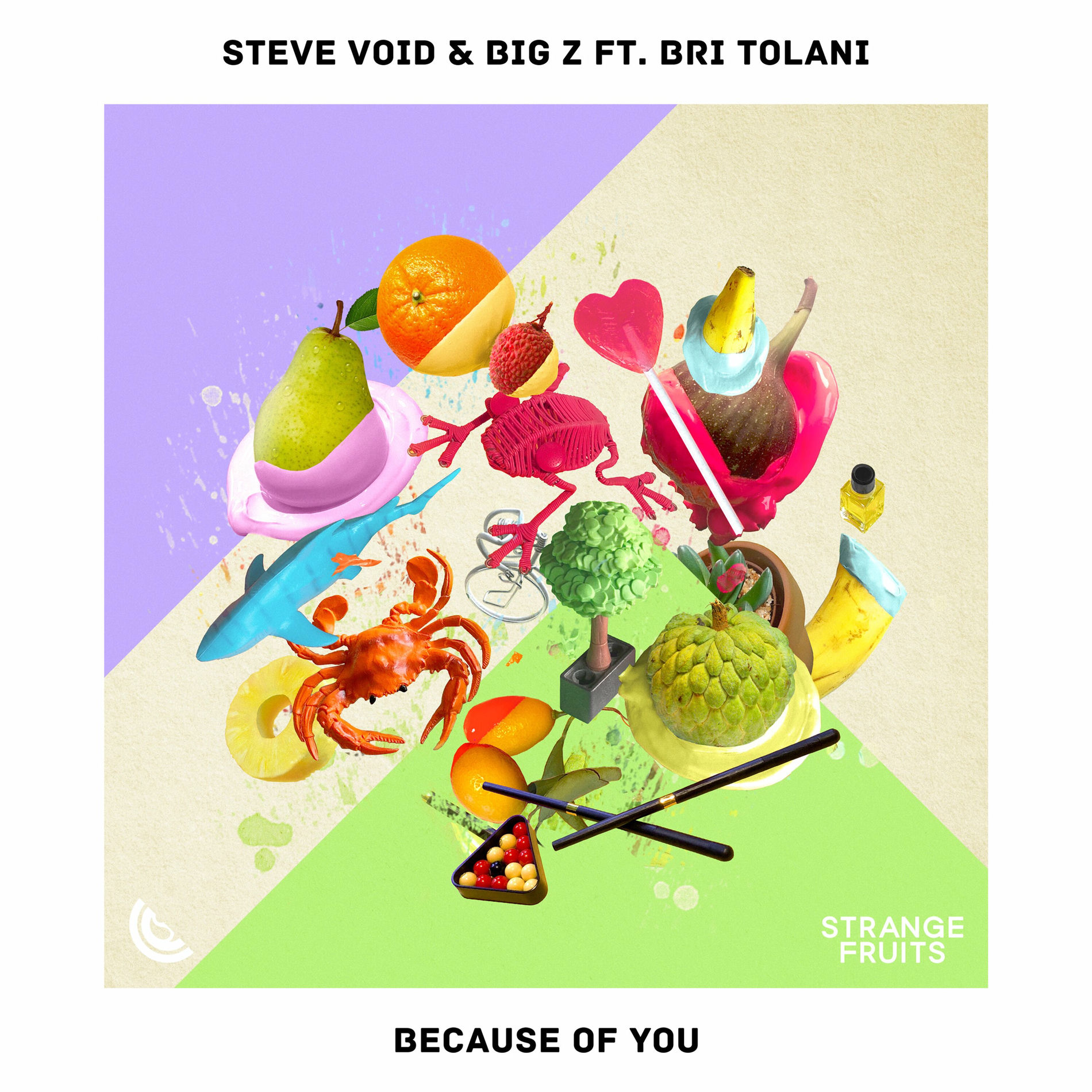 Album cover of Because Of You (feat. Bri Tolani)