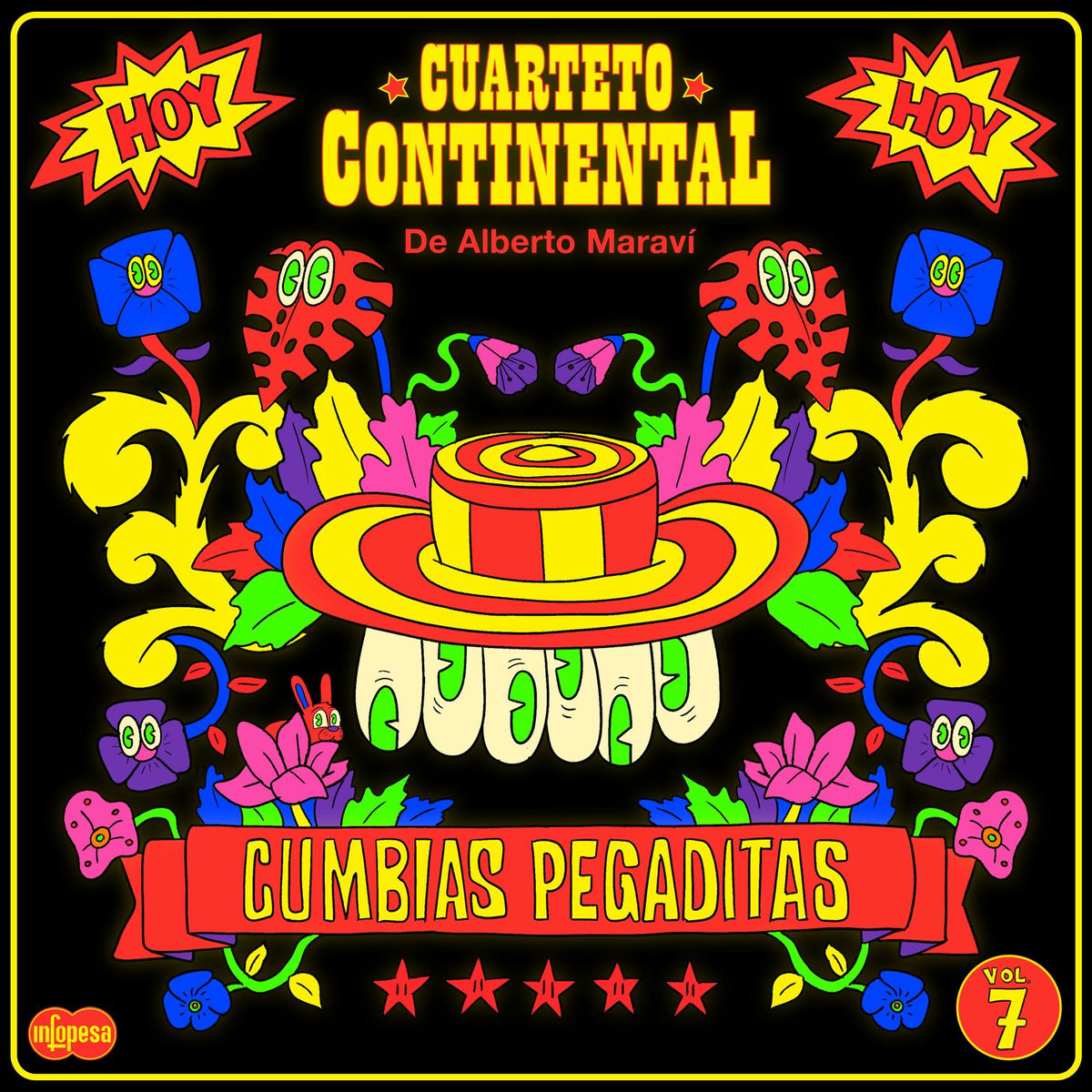 Album cover of Cumbias Pegaditas, Vol. 7