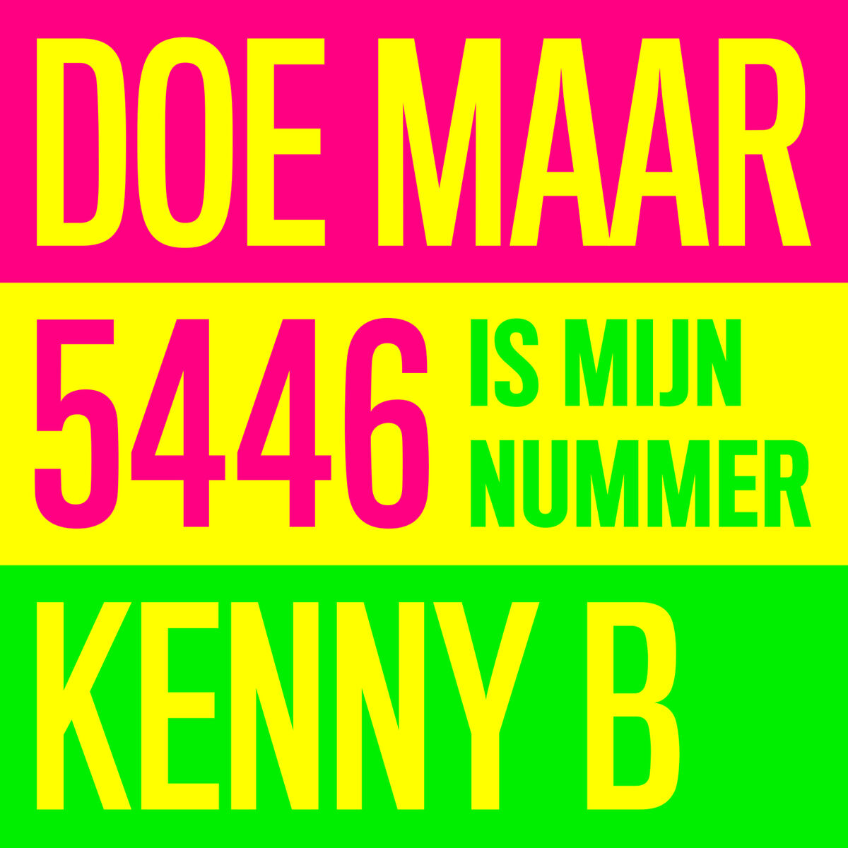 5446 Is Mijn Nummer cover