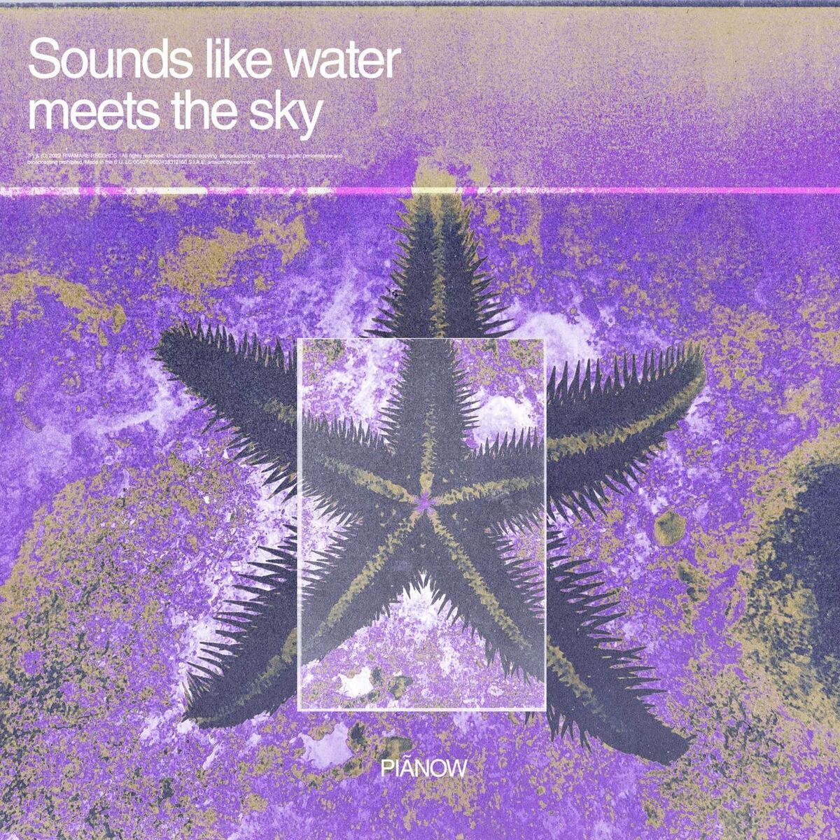 Album cover of sounds like water meets the sky