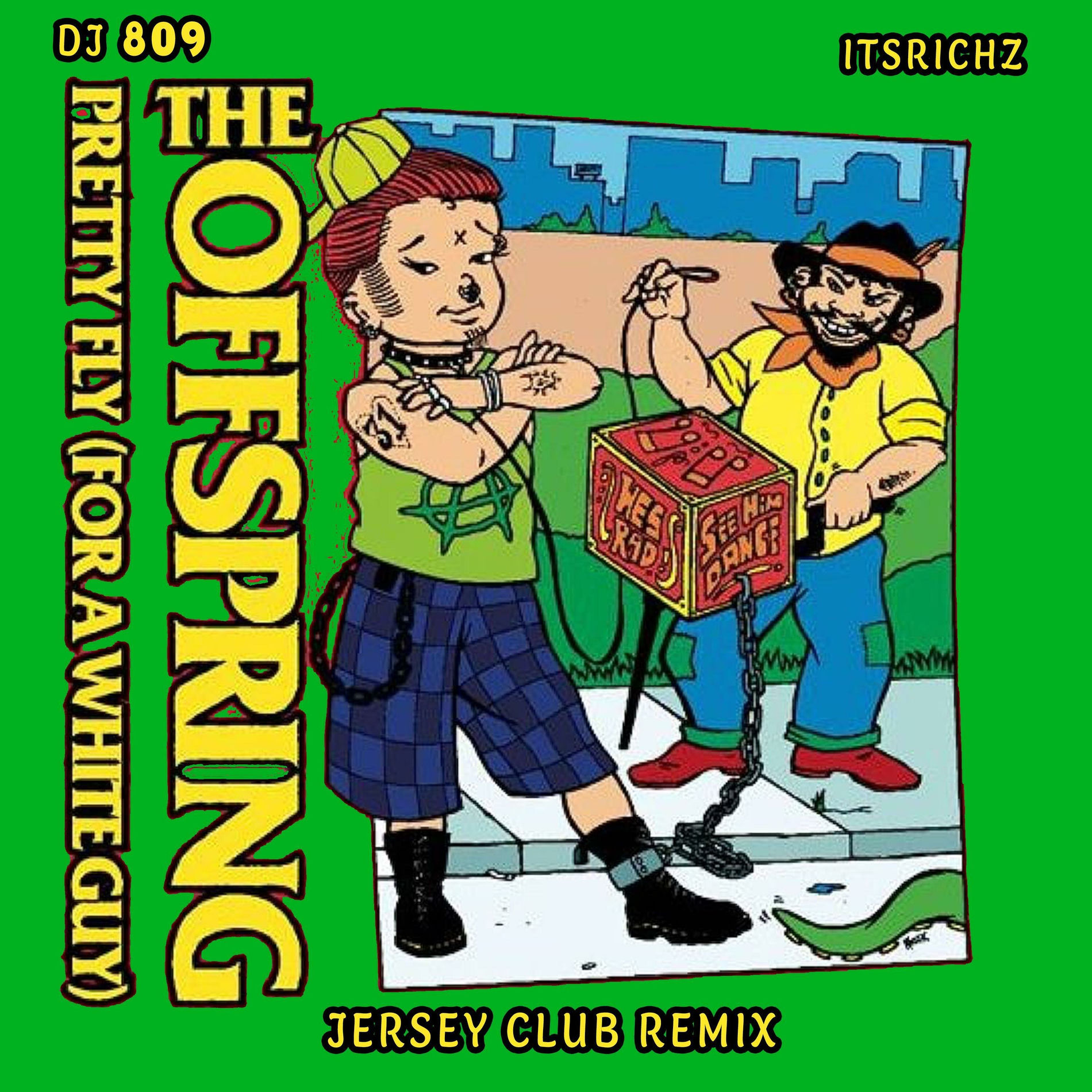 itsRichZ - Pretty Fly For A White Guy (feat. DJ 809) [Jersey Club