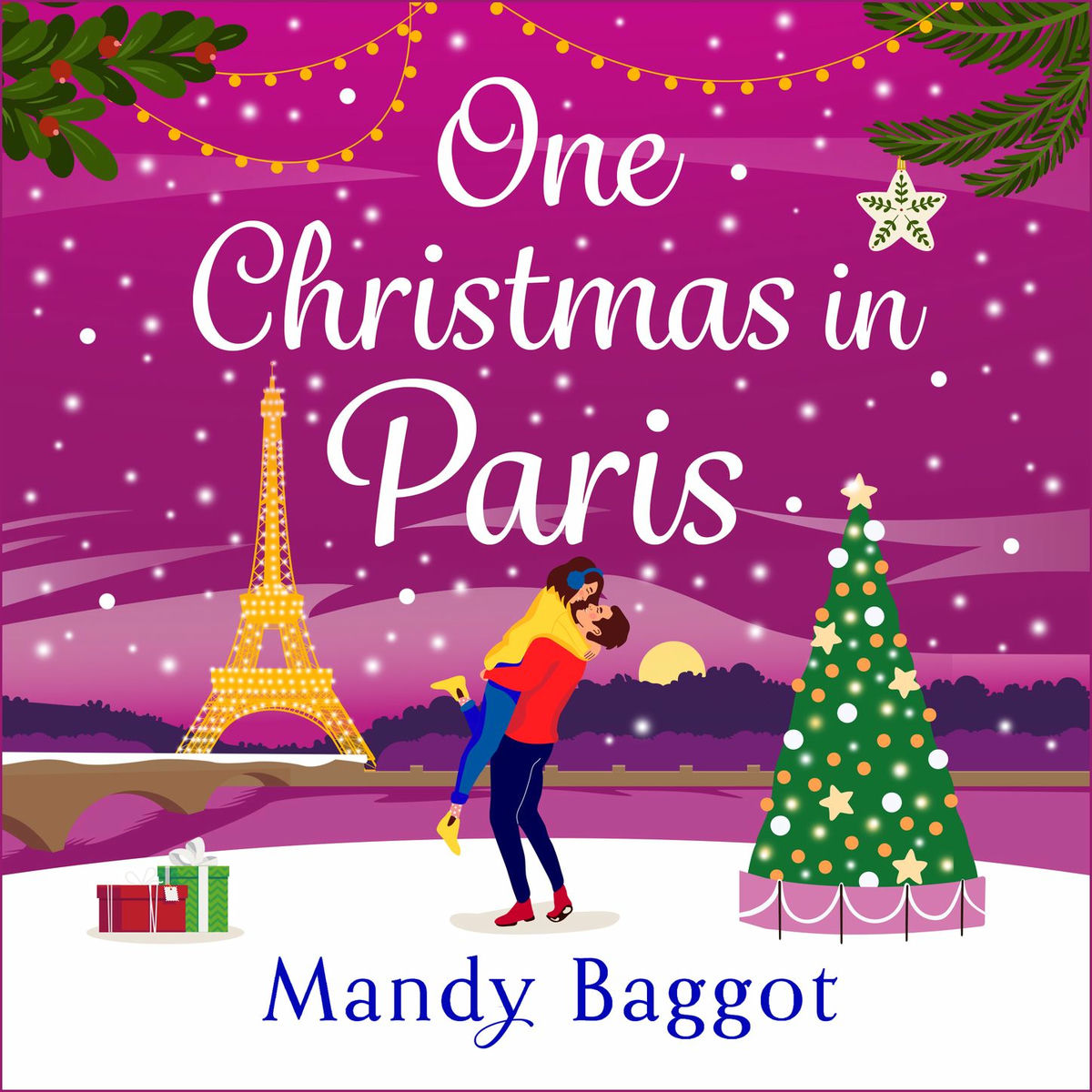 Album cover of One Christmas in Paris - An utterly hilarious feel-good festive romantic comedy from Mandy Baggot for 2023 (Unabridged)