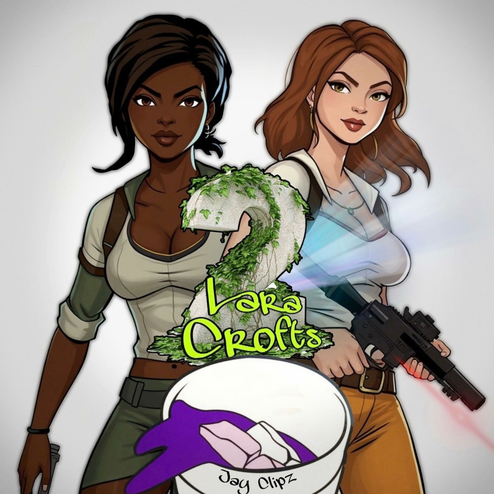 Album cover of 2 Lara Crofts (The Album)