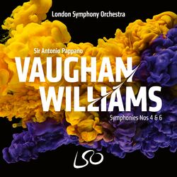 Cover of Vaughan Williams: Symphonies Nos. 4 & 6