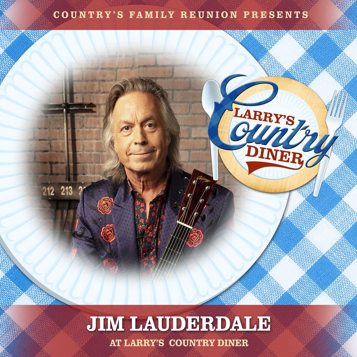 Album cover of Jim Lauderdale at Larry’s Country Diner (Live / Vol. 1)