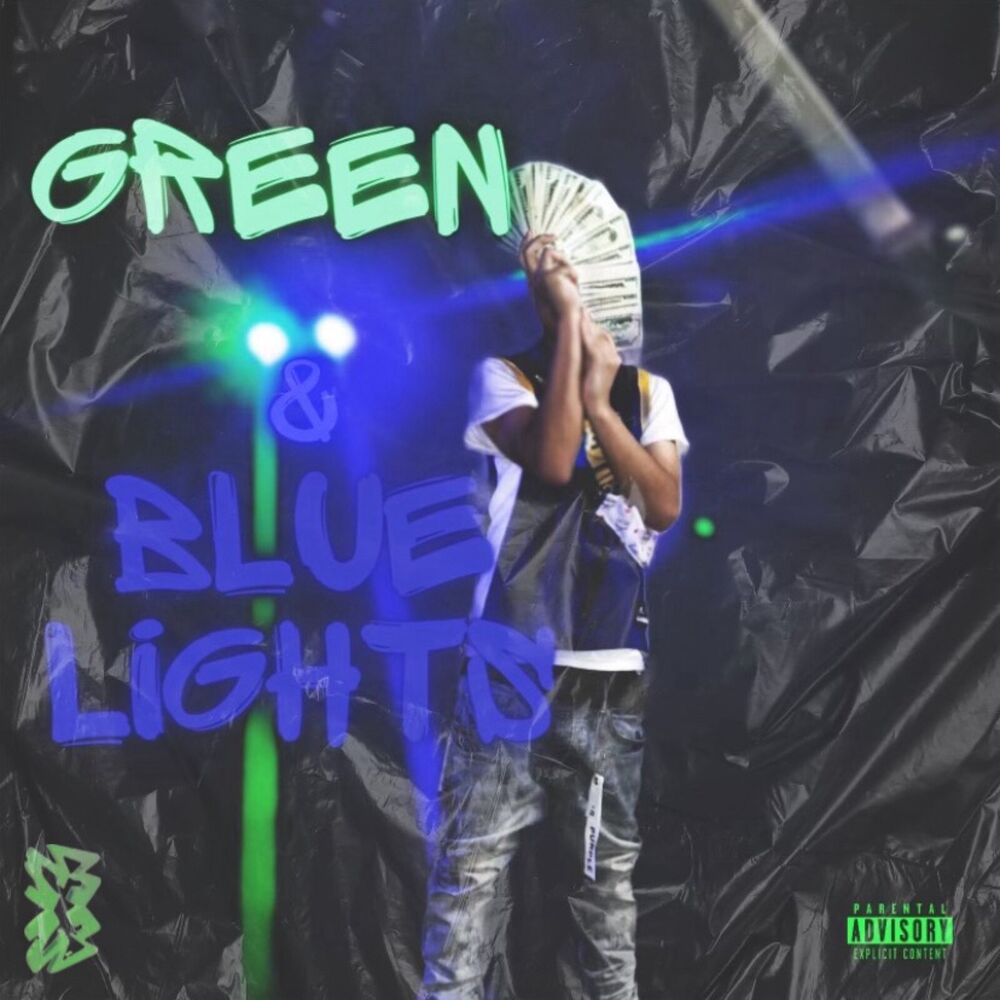 Picture of Green & Blue Lights