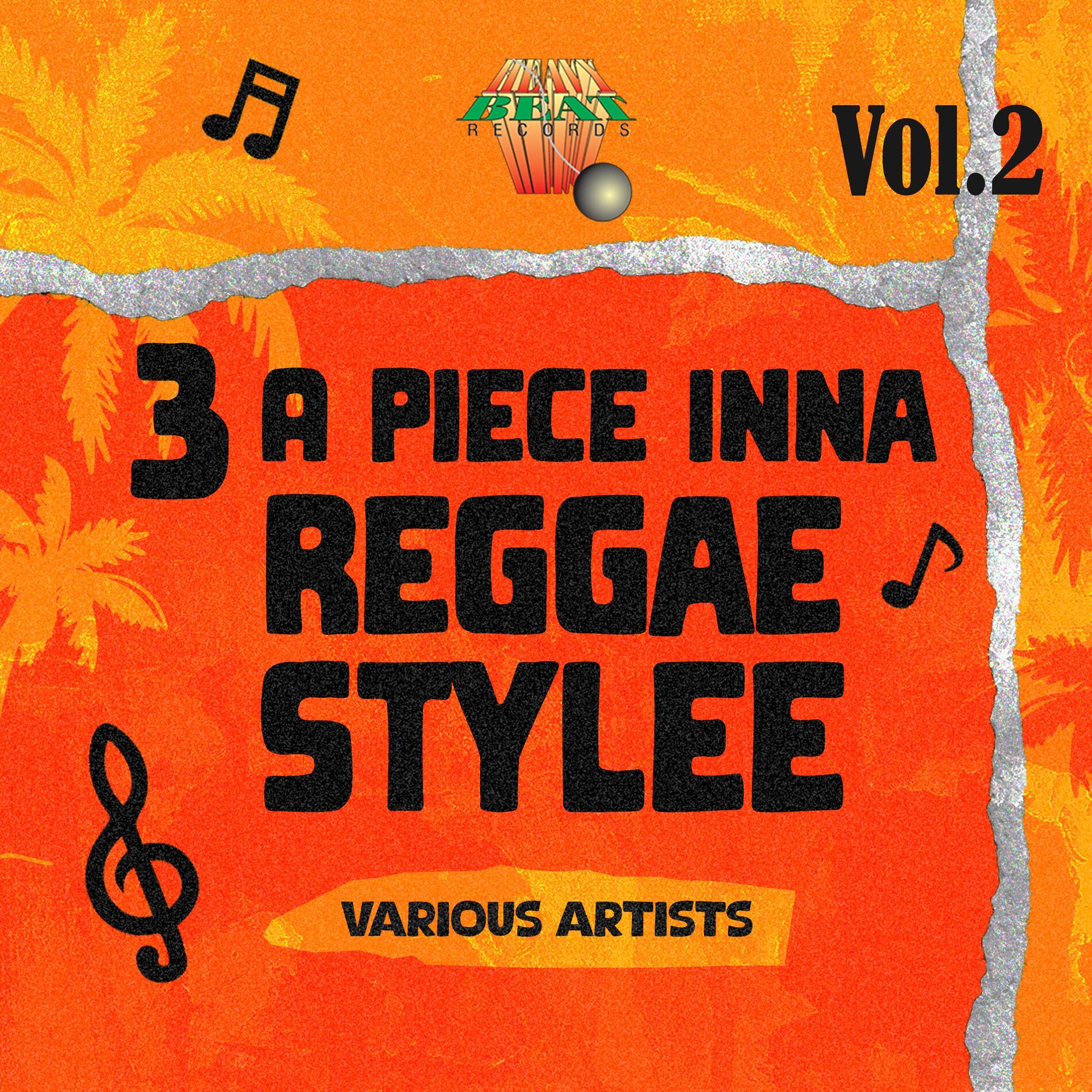 Album cover of 3 A Piece Inna Reggae Stylee Vol. 2