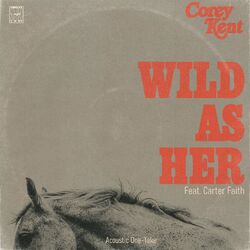Cover of Wild as Her (feat. Carter Faith) (Acoustic One-Take)