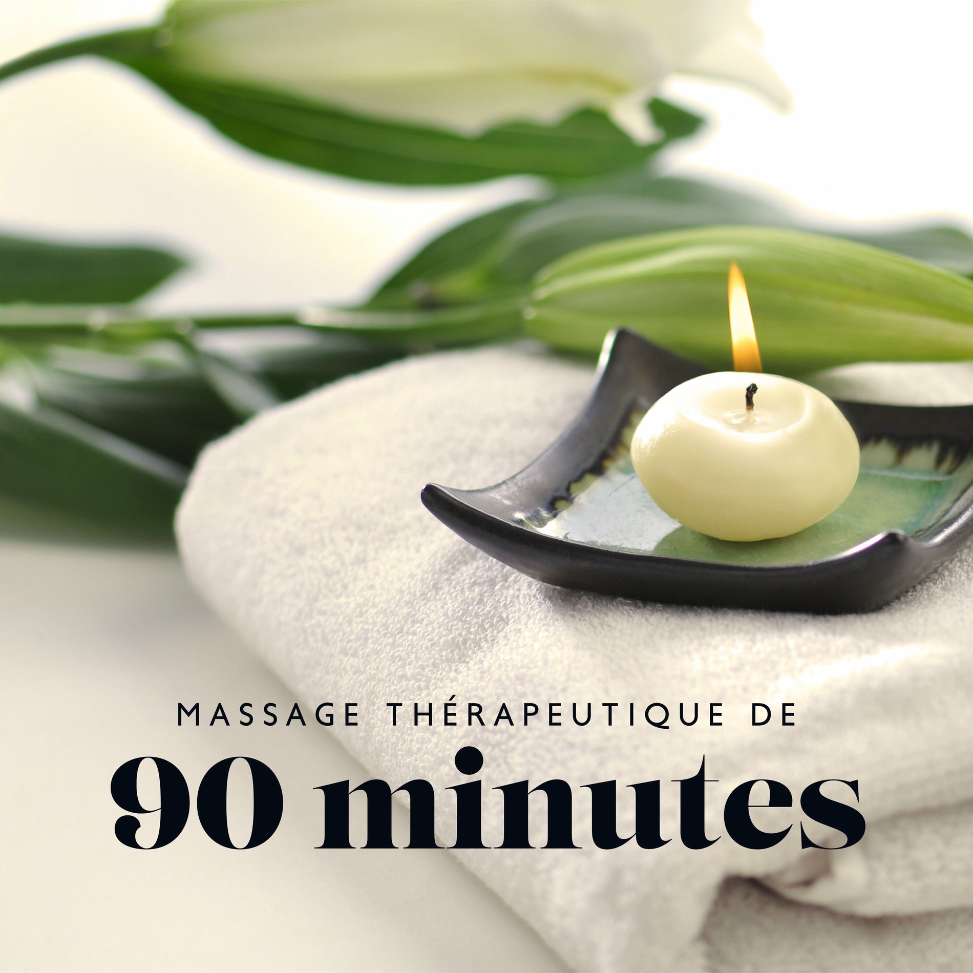 Album cover of Massage thérapeutique de 90 minutes: Musique de soulagement du stress, Musique de spa relaxante, Méditation