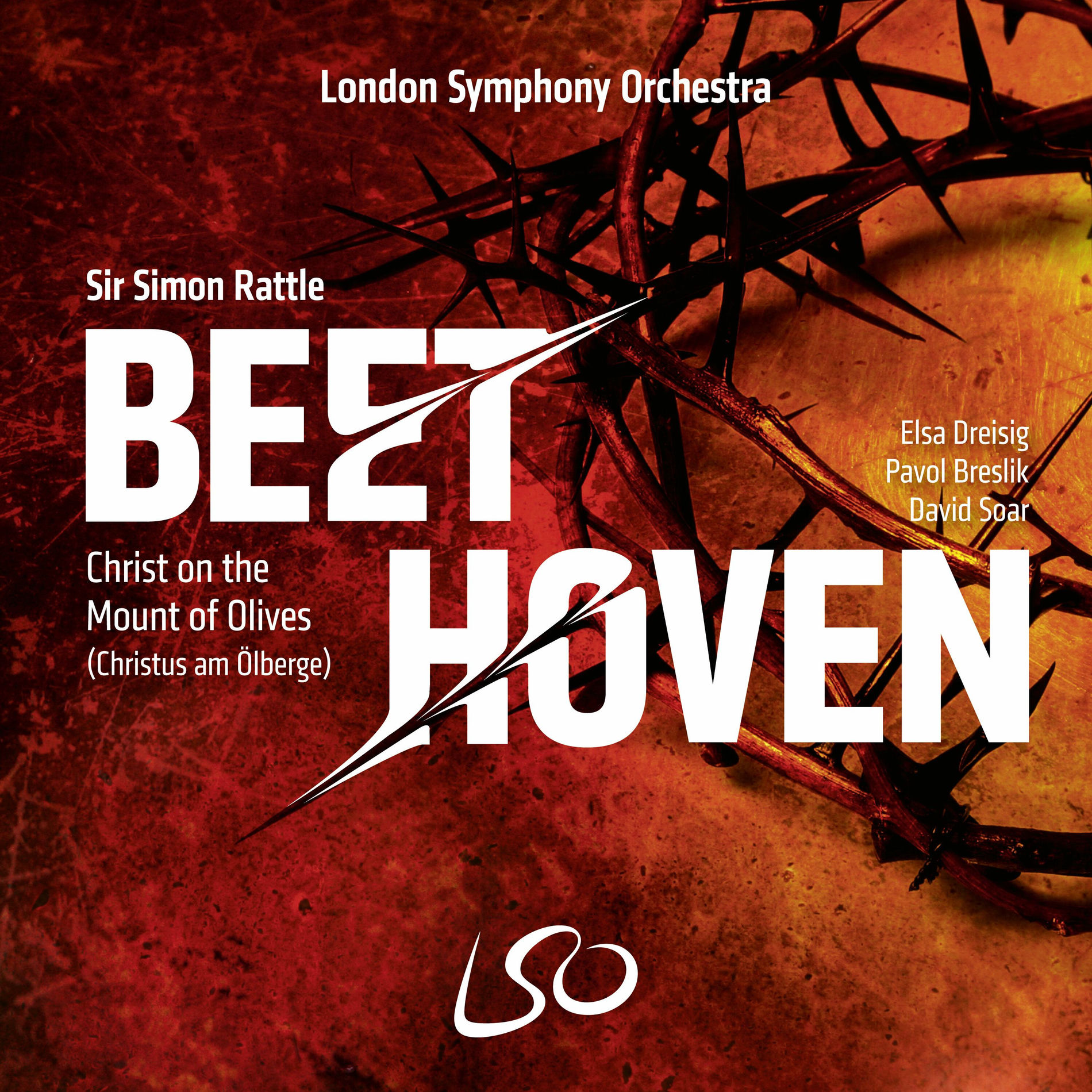 Album cover of Beethoven: Christ on the Mount of Olives (Christus Am Ölberge)