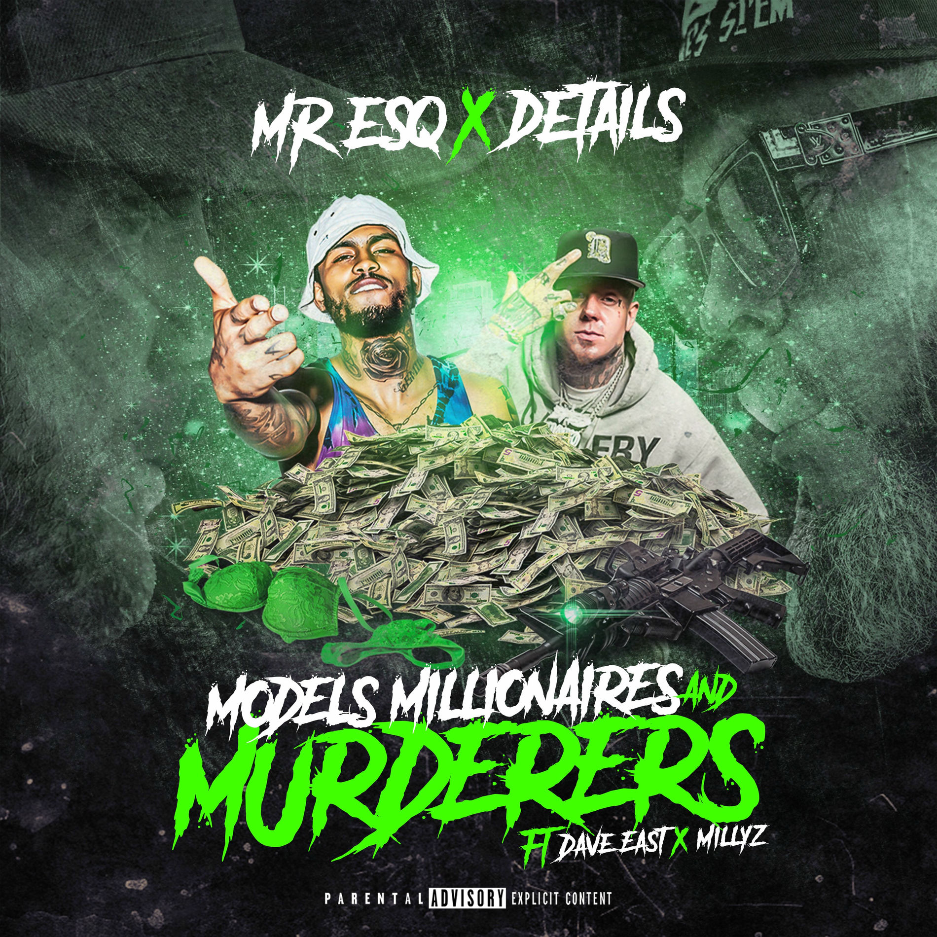 Album cover of Models millionaires and murderers