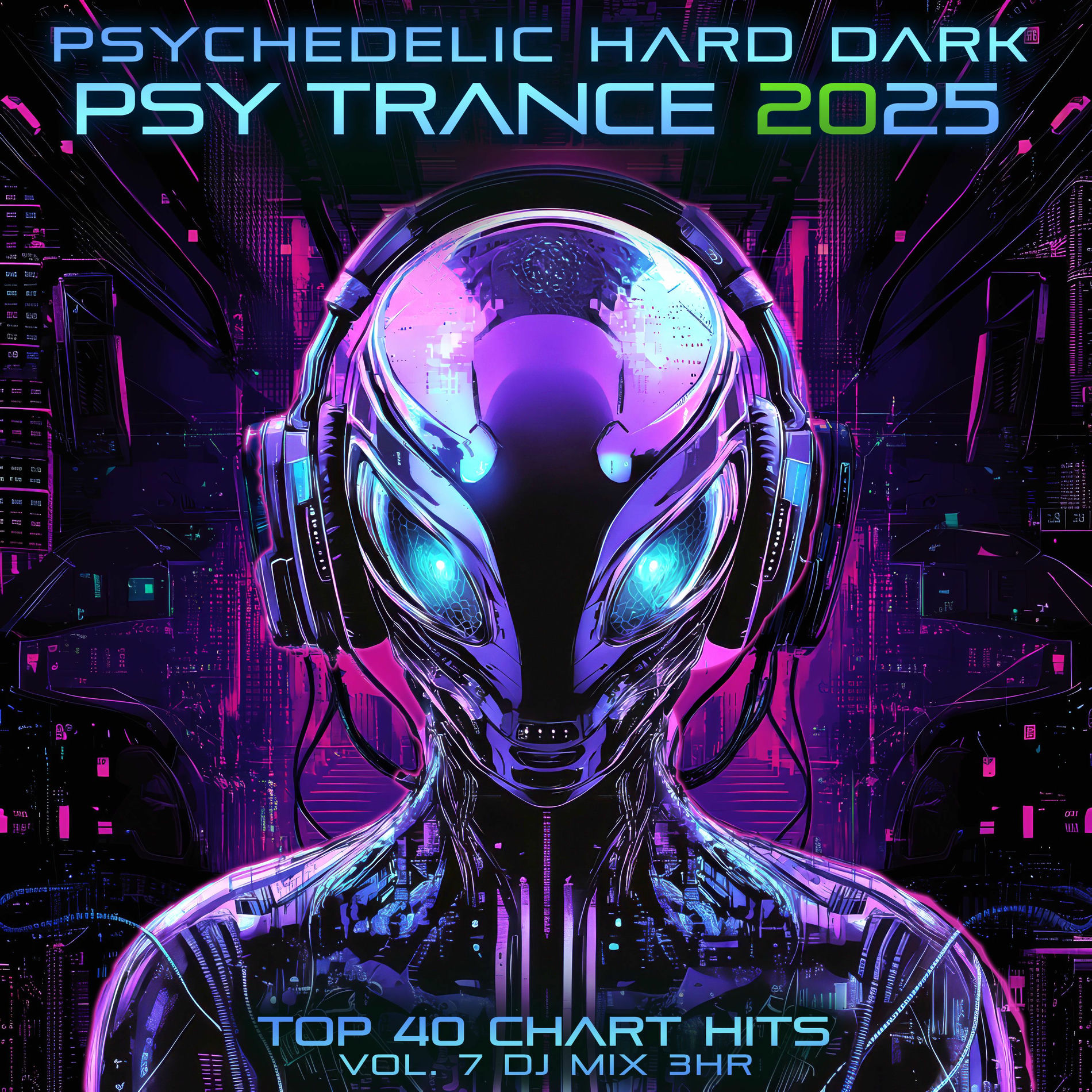 DoctorSpook - Psychedelic Hard Dark Psy Trance 2025 Top 40