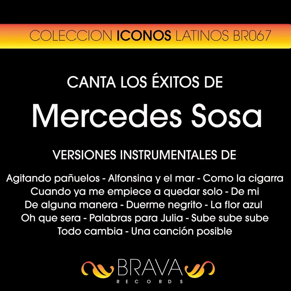 Picture of Canta los Exitos de Mercedes Sosa