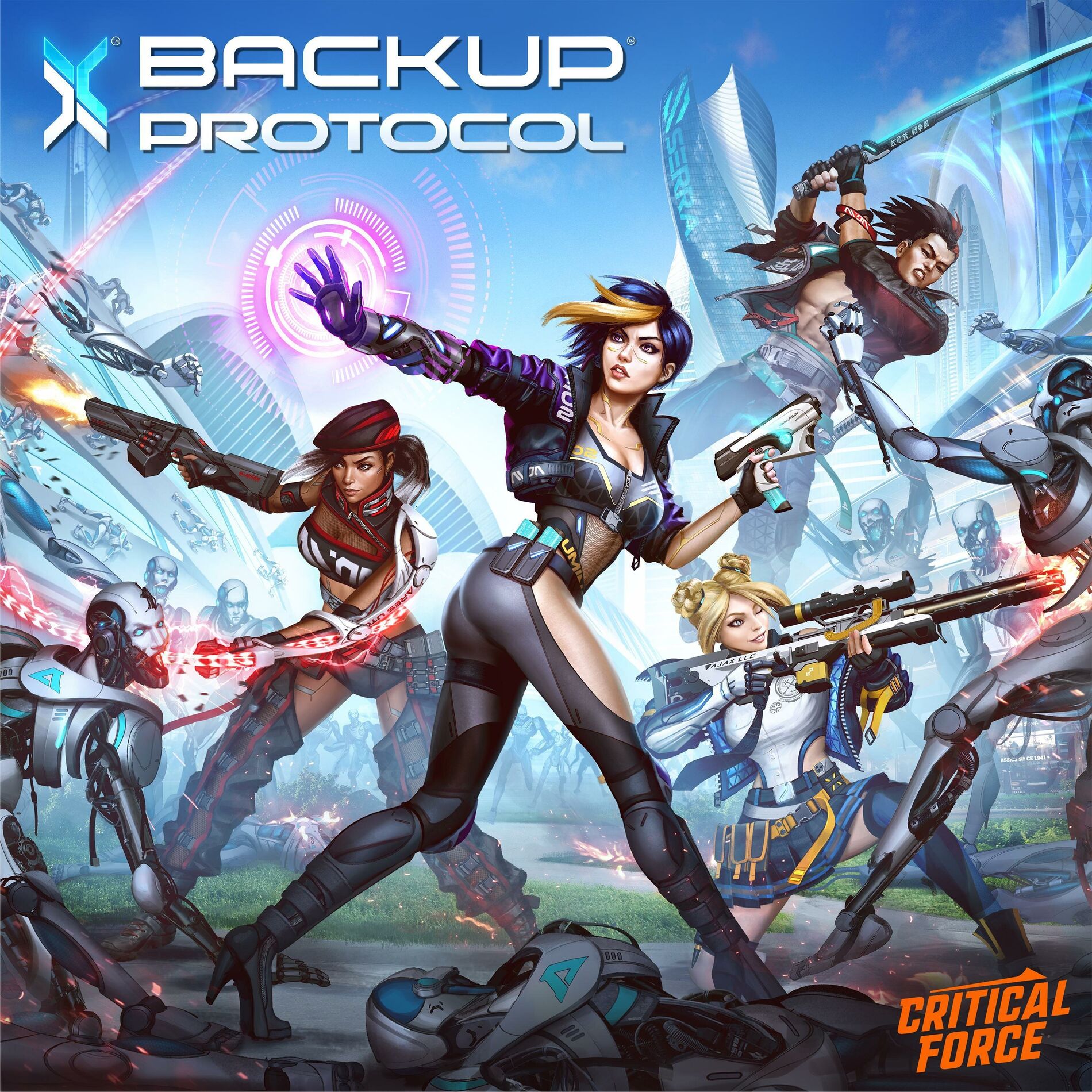 Album cover of Backup Protocol Soundtrack (an unnounced game from Critical Force Ltd)