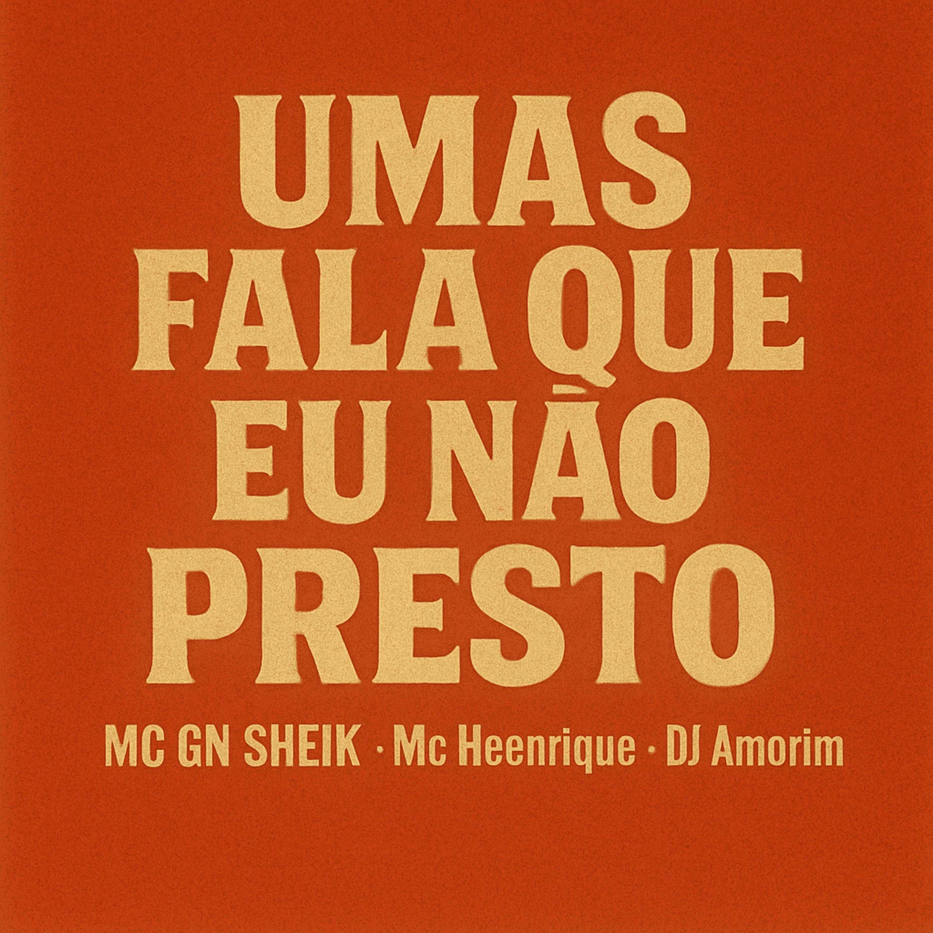 Album cover of Umas Fala Que Eu Não Presto