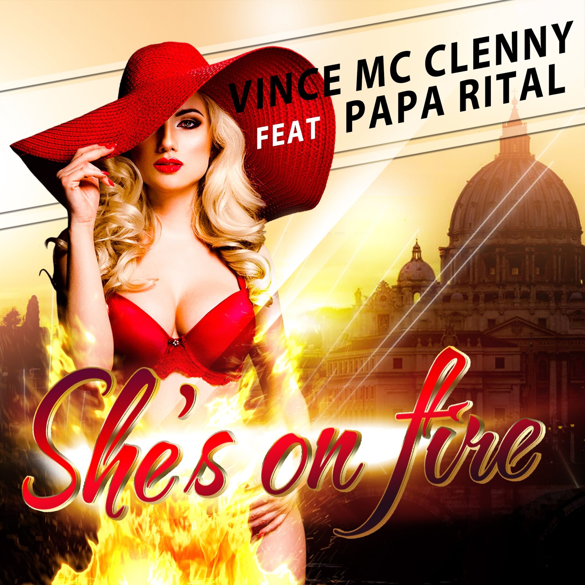 Album cover of She's on Fire