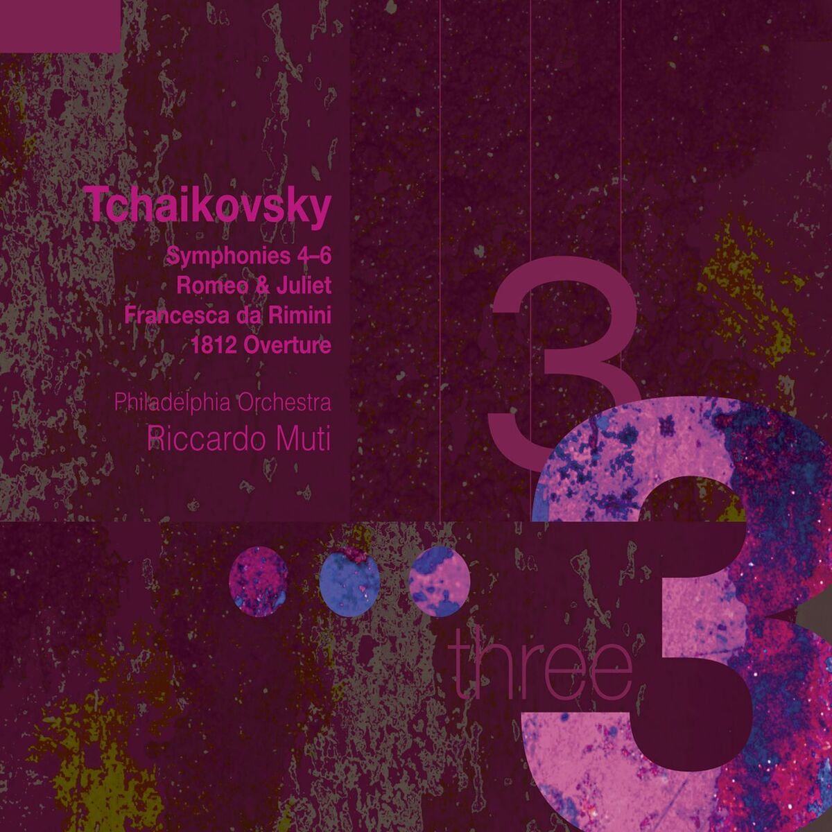 Album cover of Tchaikovsky: Symphonies Nos. 4 - 6 