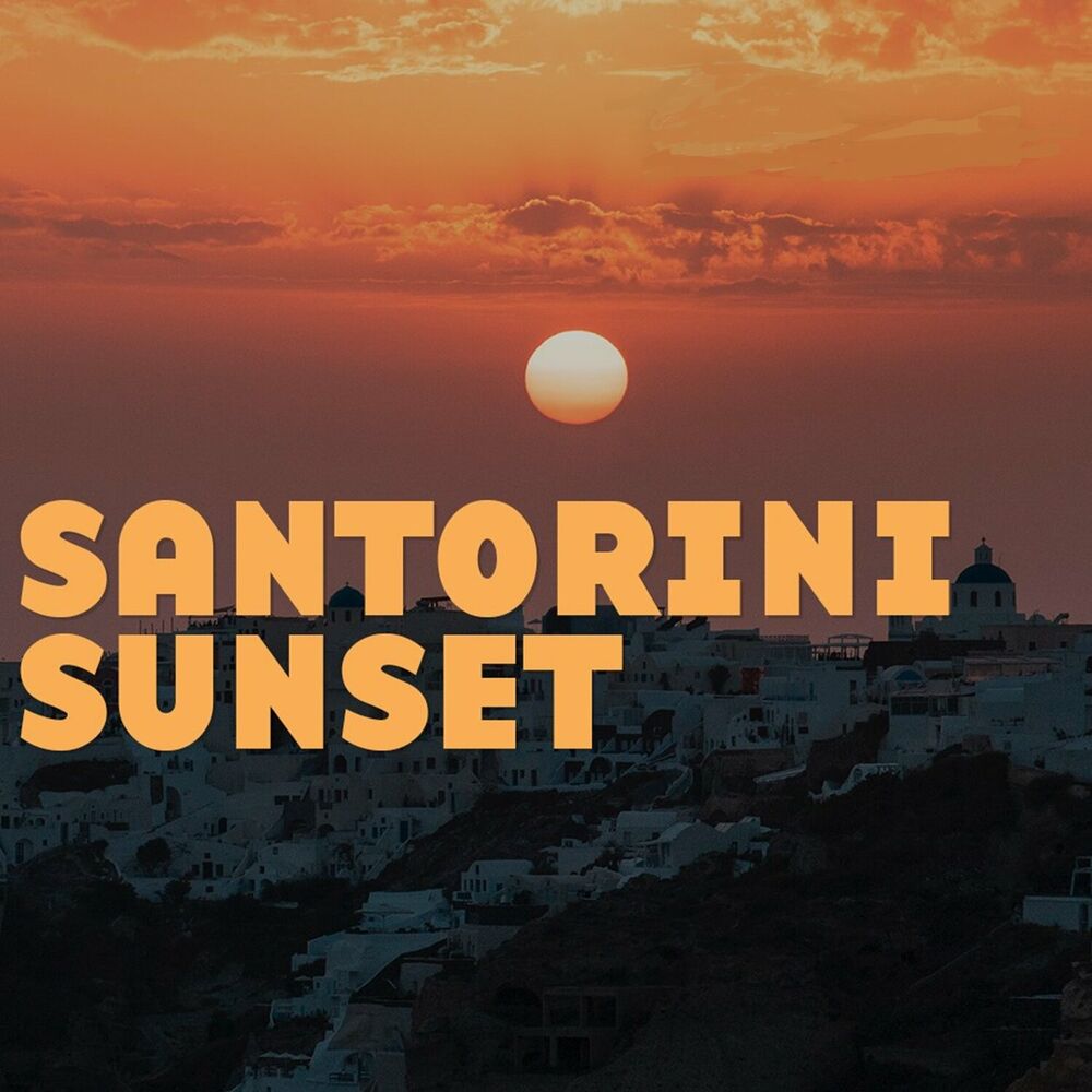 Picture of Santorini Sunset