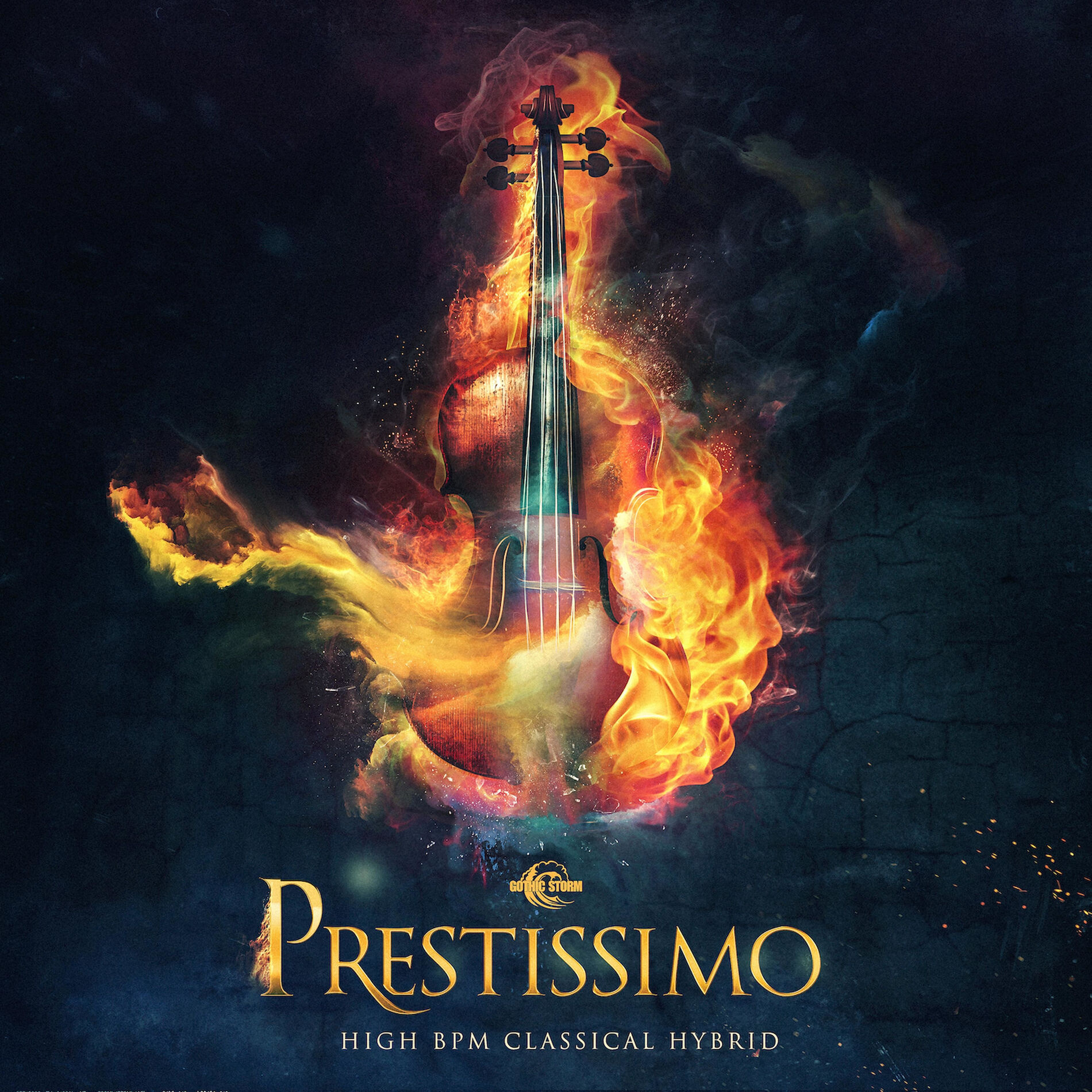 Album cover of Prestissimo: High BPM Classical Hybrid