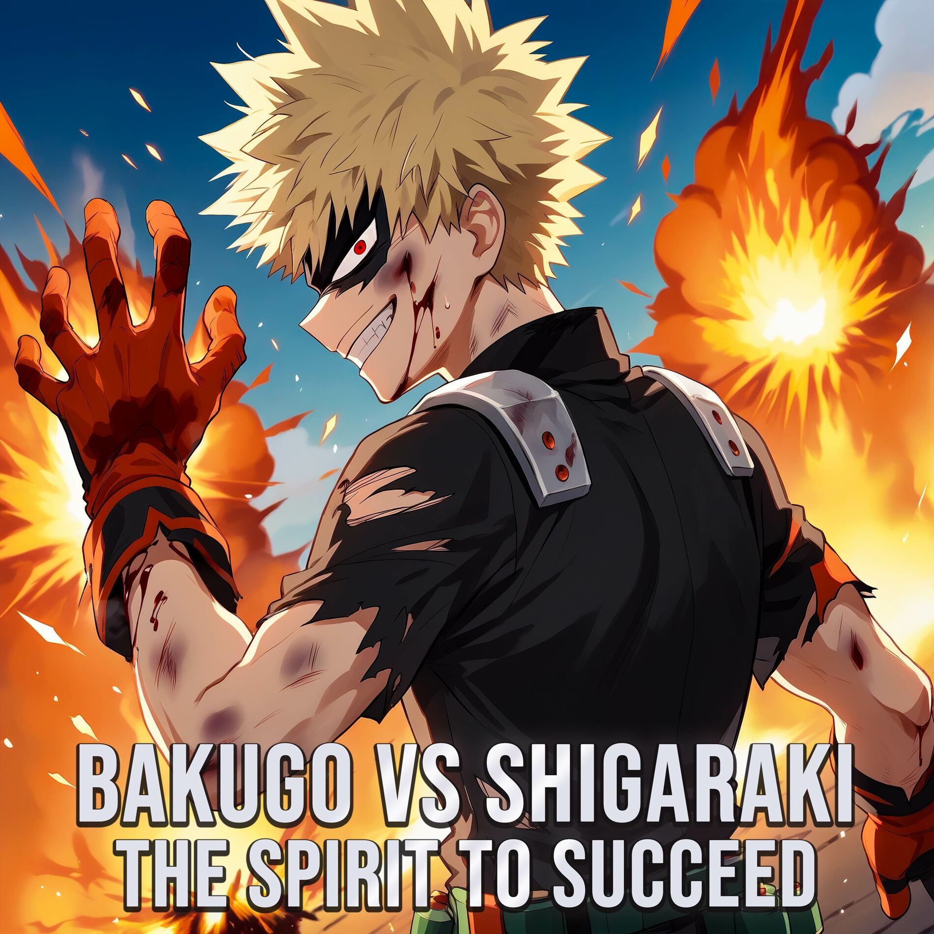 Album cover of Bakugo vs Shigaraki (The Spirit to Succeed)