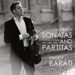 Cover of J.S. Bach: Sonatas & Partitas for Solo Violin, BWV 1001-1006