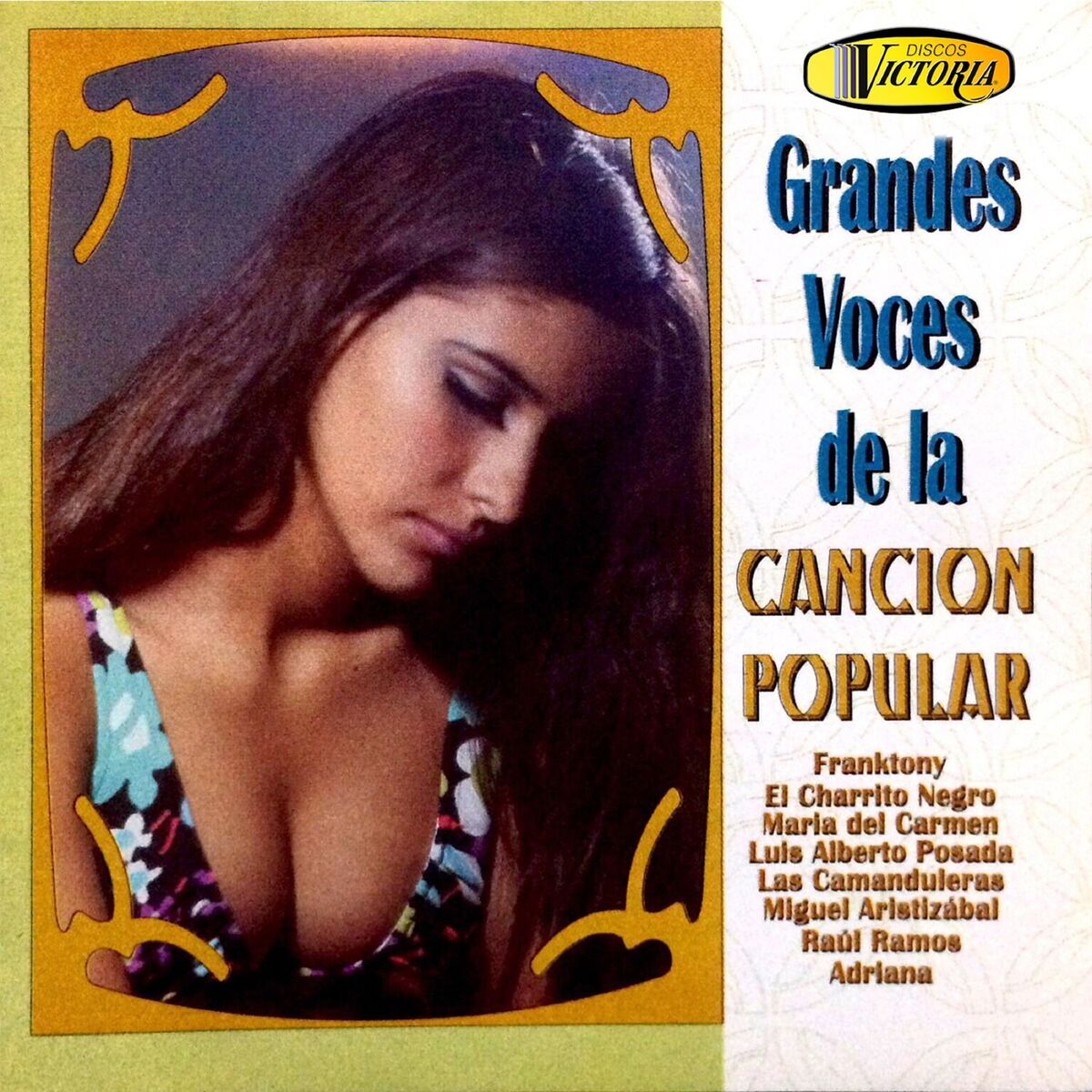 Album cover of Grandes Voces de la Canción Popular