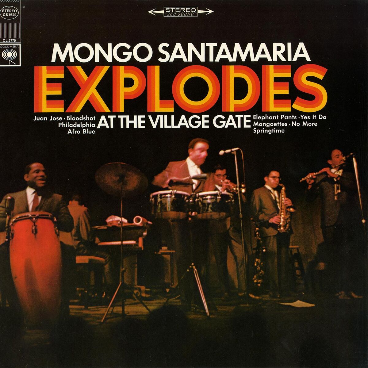 Album cover of Explodes at the Village Gate