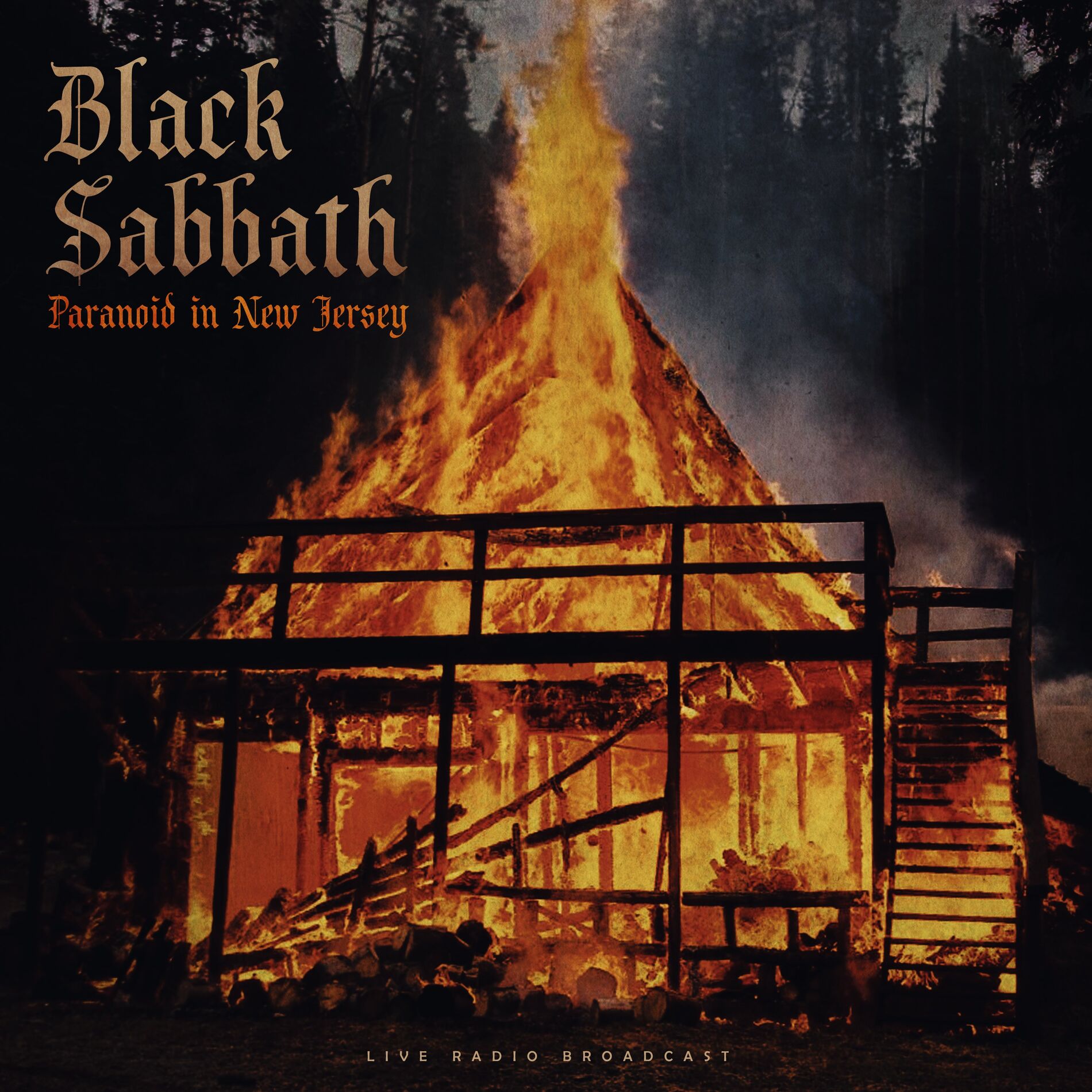 Album cover of Paranoid in New Jersey (live)