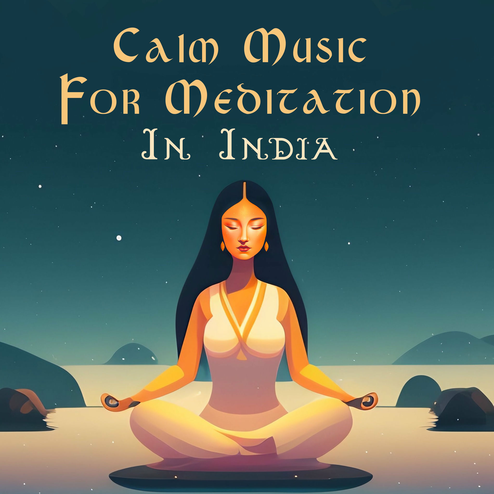 Album cover of Calm Music For Meditation In India