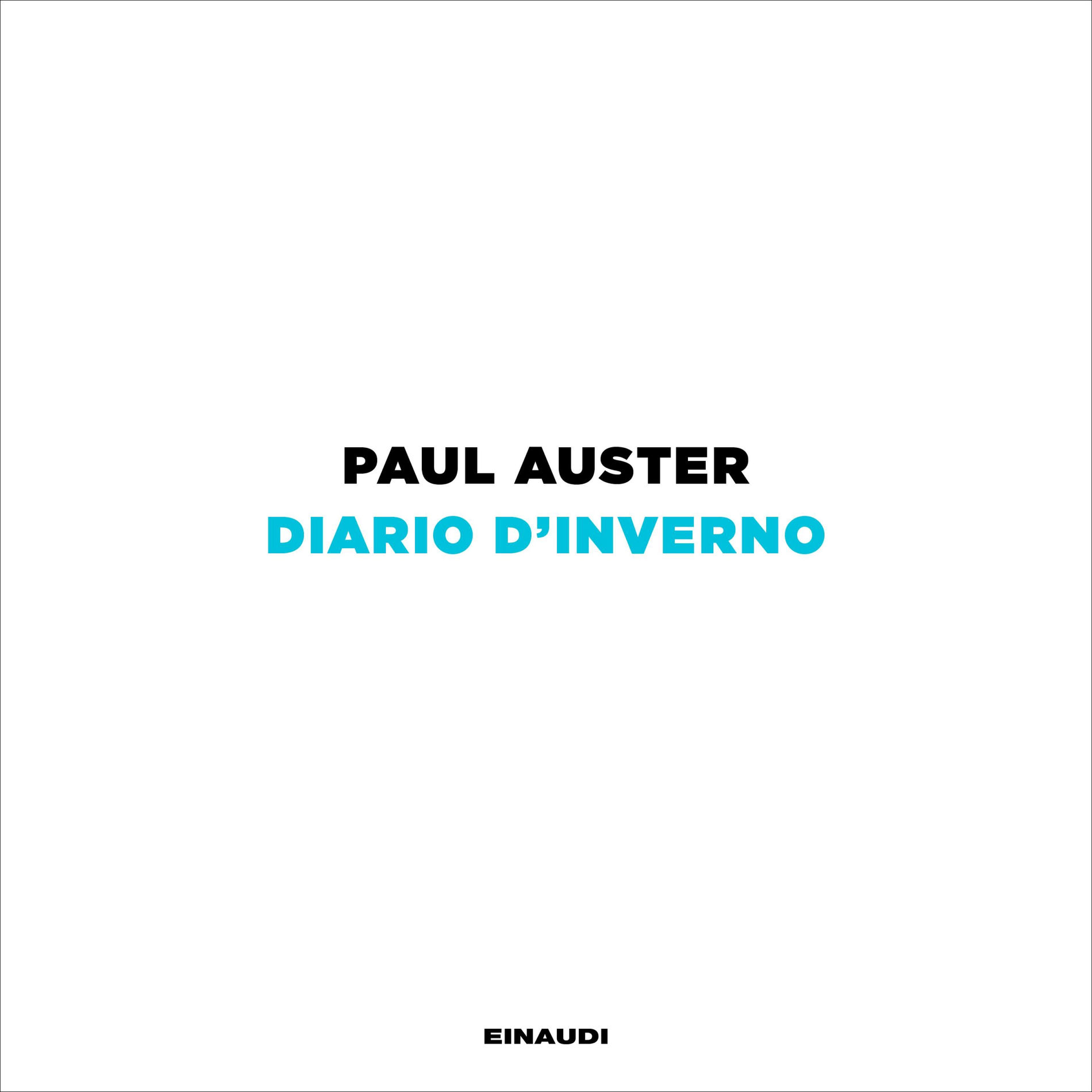 Album cover of Diario d'inverno