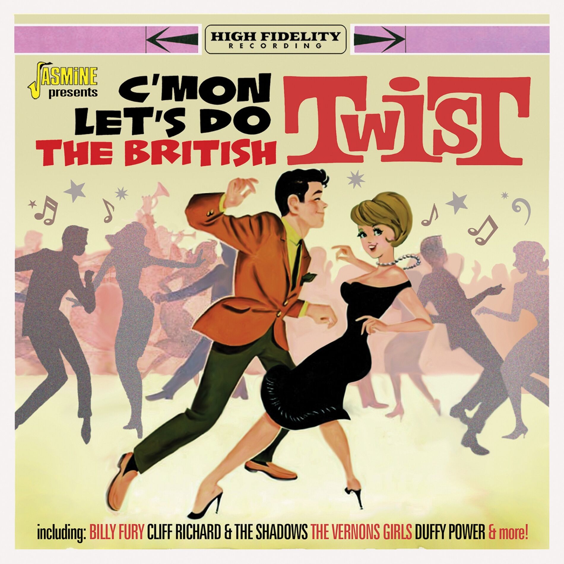 Album cover of C'mon, Let's Do the British Twist