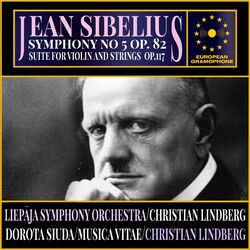 Cover of Jean Sibelius: Symphony No. 5 & Suite for Violin & Strings Op. 117