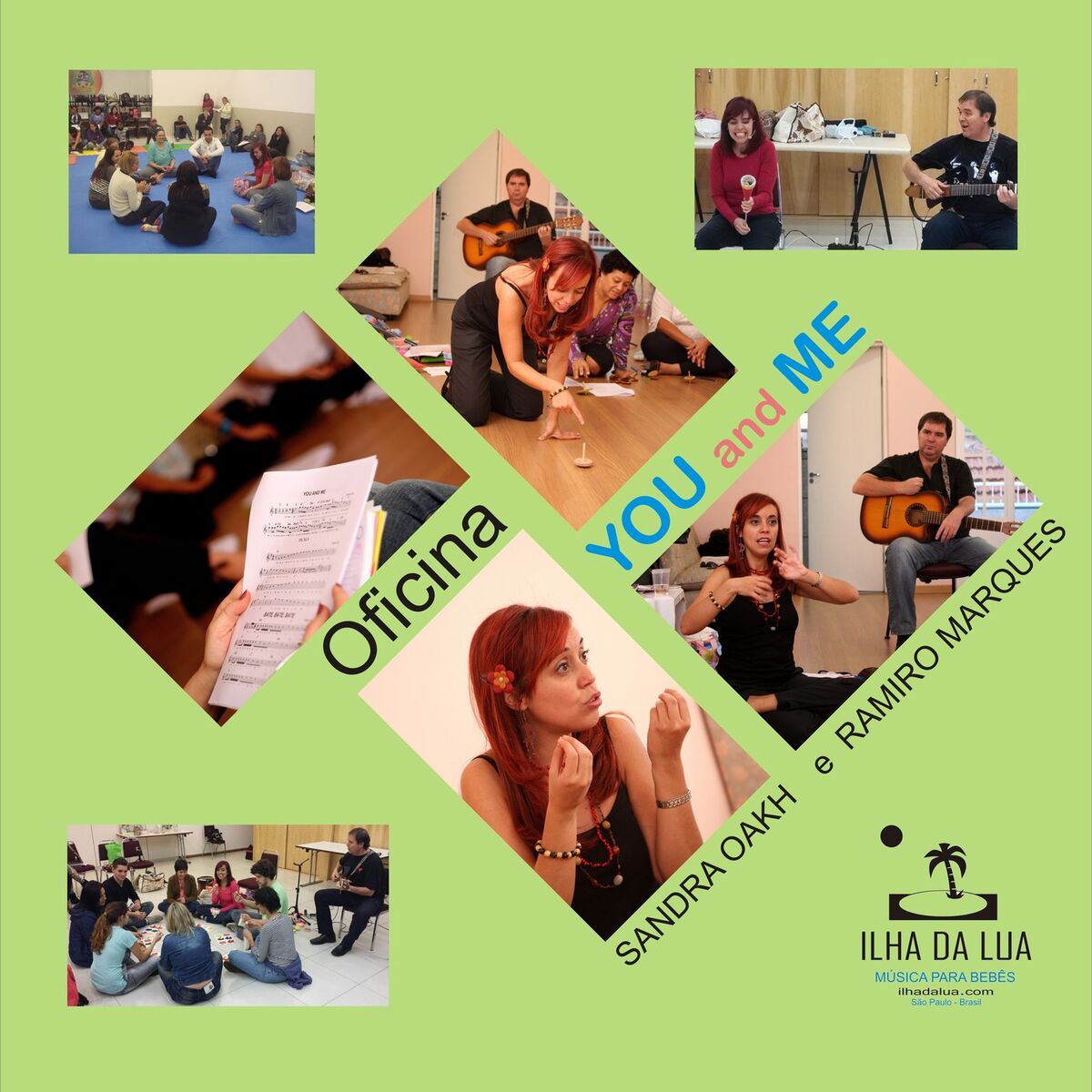 Album cover of Oficina You and Me: Ilha da Lua
