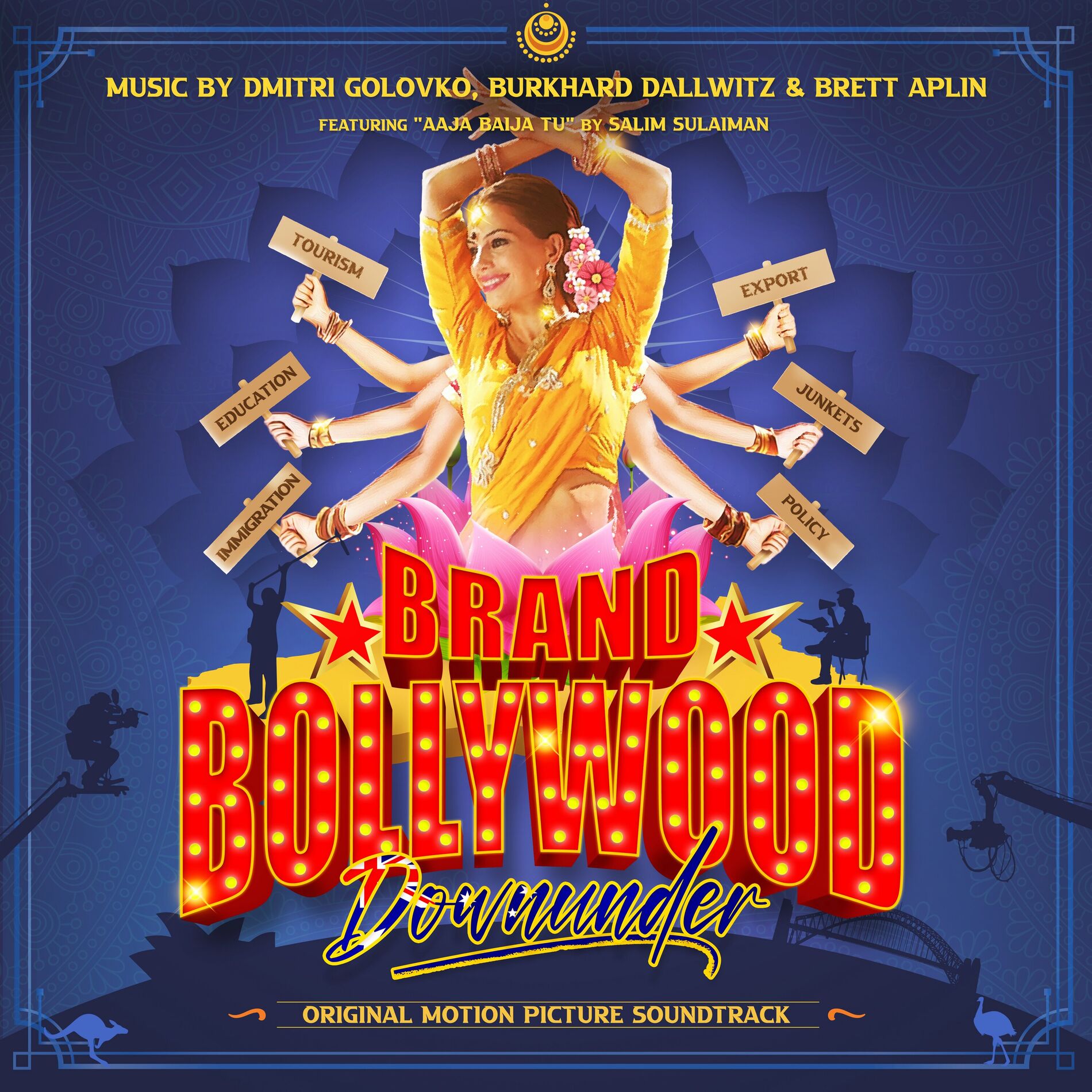 Album cover of Brand Bollywood Downunder (Original Motion Picture Soundtrack)