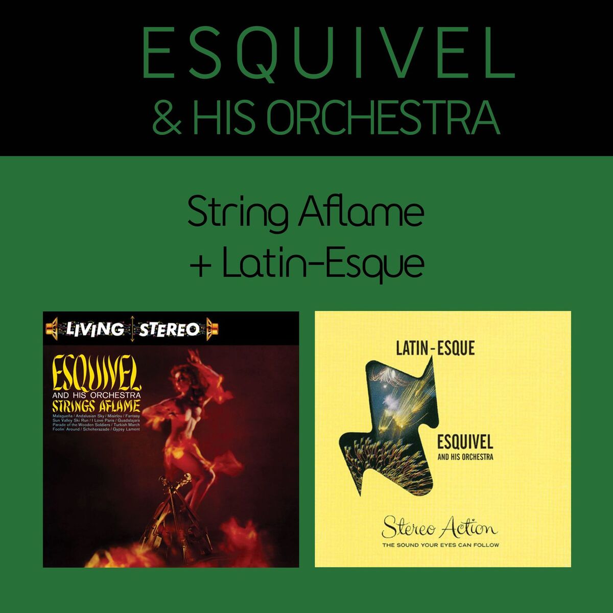 Album cover of Strings Aflame + Latin-Esque (Bonus Track Version)