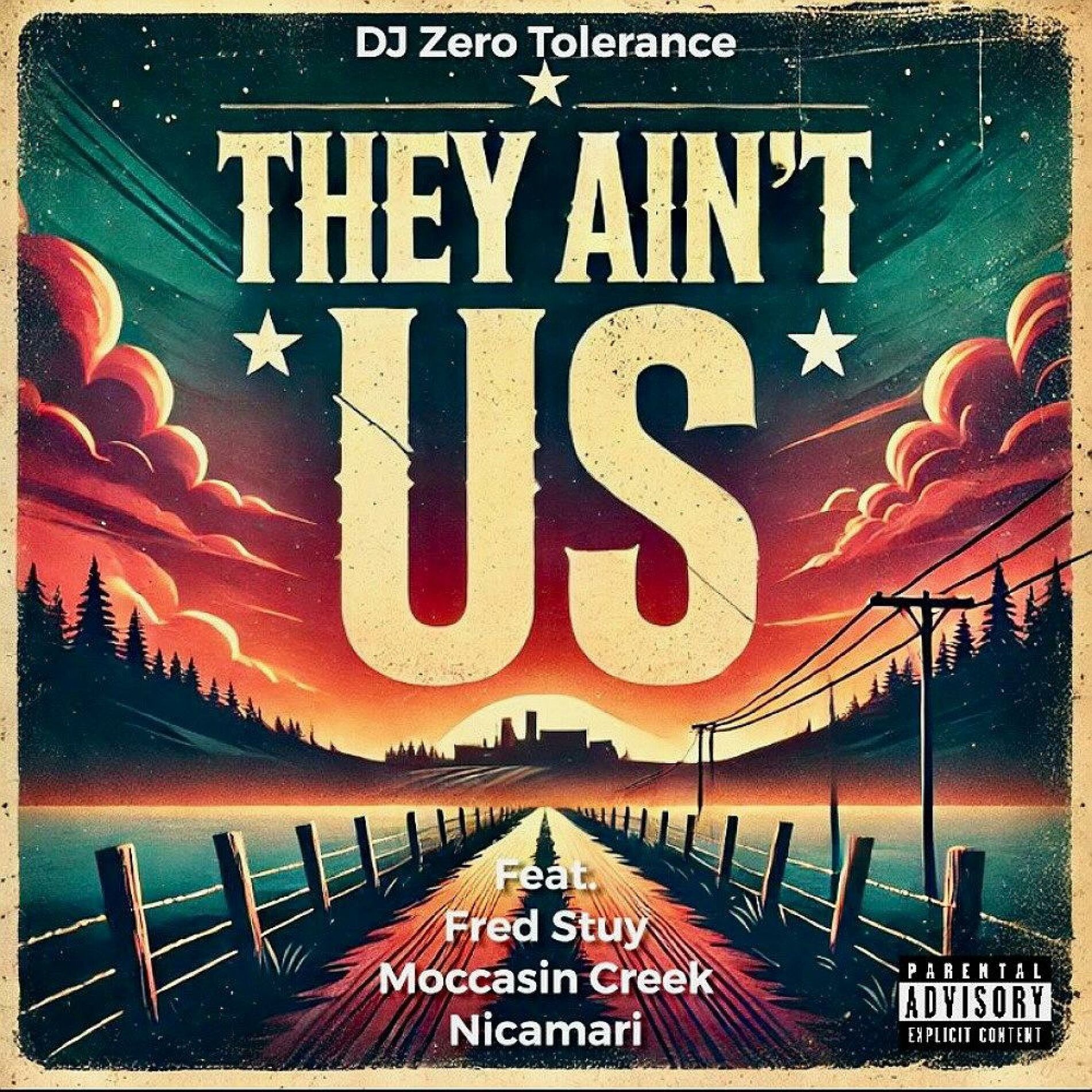 Album cover of They ain't us (feat. Moccasin creek, Fredstuy & Nicamari)
