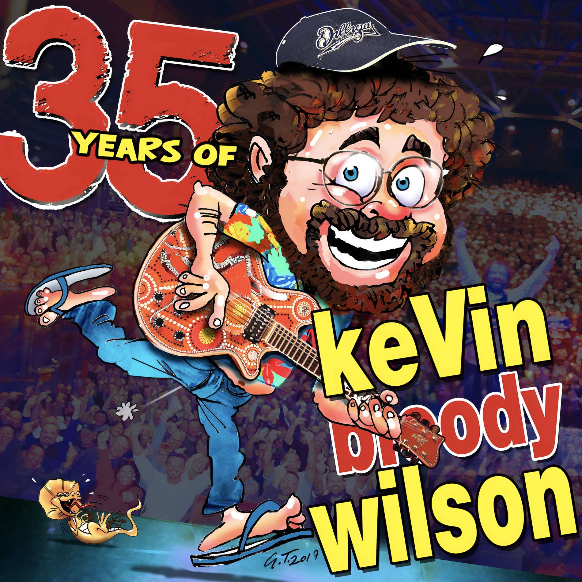 Album cover of 35 Years of Kevin Bloody Wilson